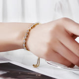 Adjustable Crystal Zirconia Bracelet