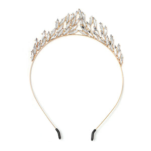 Alloy Crystal Bridal Crown Headband Wedding Hair Accessories for Women