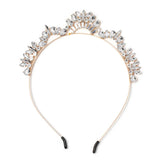 Alloy Crystal Bridal Crown Headband Wedding Hair Accessories for Women