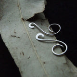 14k Filled Circle Earrings Punk Minimalist Ear Clip Jewelry