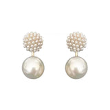 Pearl Pendant Earrings for Women - Sweet Jewelry Accessory