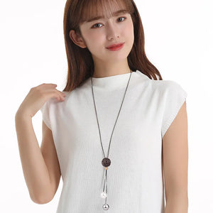 Long Necklaces & Pendants Sweater Necklace Women Dress Accessories