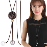 Long Necklaces & Pendants Sweater Necklace Women Dress Accessories