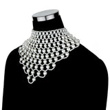 Pearl Shawl Necklace Hand Woven Retro Beaded Sweater Chain