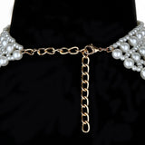 Pearl Shawl Necklace Hand Woven Retro Beaded Sweater Chain