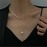 Baroque Freshwater Pearls Choker Necklace Women Party Jewelry N607