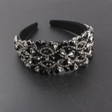 Colorful Crystal Headband Baroque Rhinestone Hairband