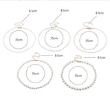 Pearl Beads Choker Chain Necklace Wedding
