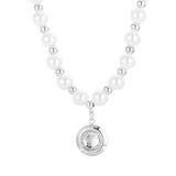 Pearl Beads Choker Pendant Necklace for Women Wedding Jewelry