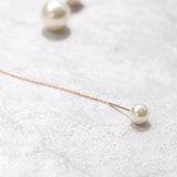 Big Pearl Choker Necklace Clavicle Chain Torques Necklace for Women