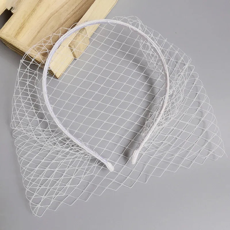 Birdcage Veil Headband for Brides Wedding Headwear