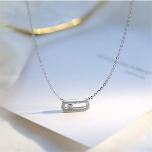 Boho Lab Diamond Pendant 925 Sterling Silver Charm Party Wedding Necklaces