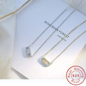 Boho Lab Diamond Pendant 925 Sterling Silver Charm Party Wedding Necklaces