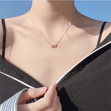 Boho Lab Diamond Pendant 925 Sterling Silver Charm Party Wedding Necklaces