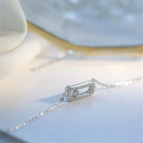 Boho Lab Diamond Pendant 925 Sterling Silver Charm Party Wedding Necklaces