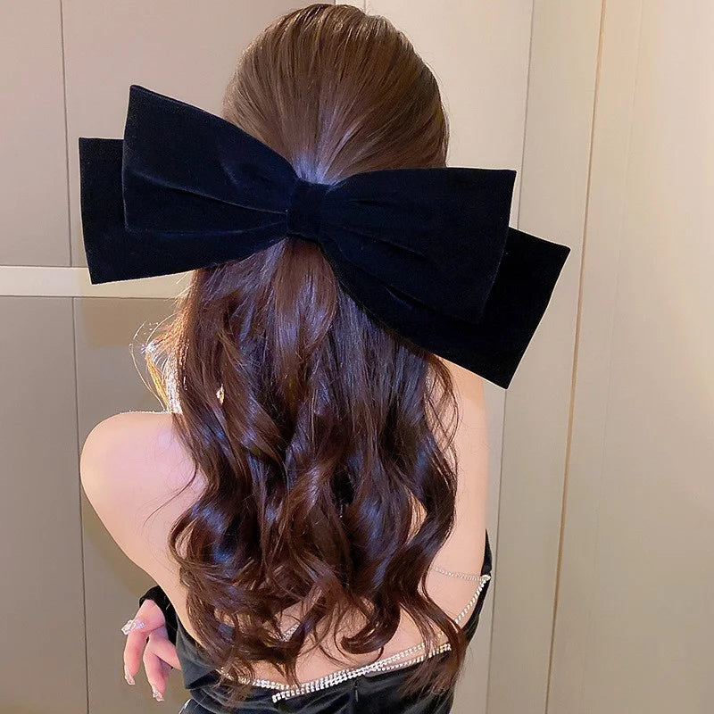Bowknot Tassel Hairpin Summer Style Spring Scallop