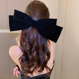 Bowknot Tassel Hairpin Summer Style Spring Scallop