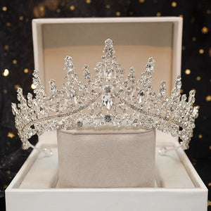 Crystal Bridal Crown Headband Wedding Hair Accessories