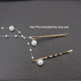 Bridal Hair Vine Beads Women Headband Wedding Hair Jewelry