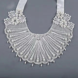 Bridal Lace Crystal Shawl Wedding Dress Pearl Shoulder Accessories