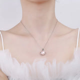 Charm Pearl Pendant Necklace for Women Wedding Jewelry