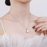 Charm Pearl Pendant Necklace for Women Wedding Jewelry