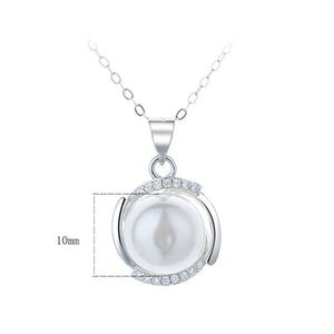 Charm Pearl Pendant Necklace for Women Wedding Jewelry