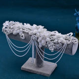 Bead Crystal Body Chain Wedding Caftan Shawl Waist Jewelry
