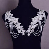 Bead Crystal Body Chain Wedding Caftan Shawl Waist Jewelry