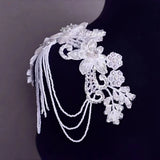 Bead Crystal Body Chain Wedding Caftan Shawl Waist Jewelry