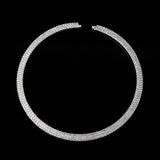 Crystal Rhinestone Choker Necklace Women Jewelry