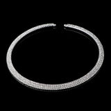 Crystal Rhinestone Choker Necklace Women Jewelry