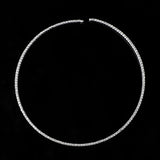 Crystal Rhinestone Choker Necklace Women Jewelry
