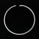 Crystal Rhinestone Choker Necklace Women Jewelry