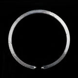 Crystal Rhinestone Choker Necklace Women Jewelry