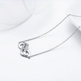 Choker Necklace Sterling Silver Pendant Women 925 Pendants