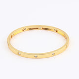 Classic Crystal Cuff Bangle Bracelet Wedding Jewelry Accessories