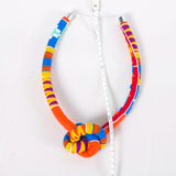 Cotton Rope Knot Necklace Chain Necklace Women's Wedding Dress Jewelry