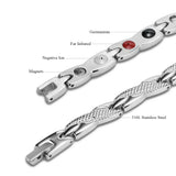 His & Hers Distance Bracelets for Women 4 in 1 Bio Elements Bangles