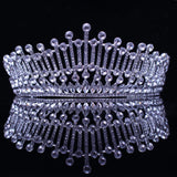 Crystal Queen Crown Wedding Headwear Bridal Jewelry Women's Birthday Party Crown