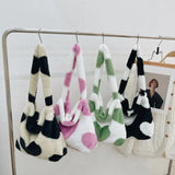 Cow Pattern Women Tote Shoulder Bag Handbag