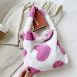 Cow Pattern Women Tote Shoulder Bag Handbag