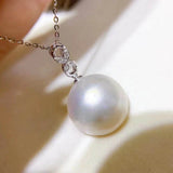 Solid Silver Pendant Base for Women DIY Jewelry