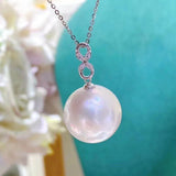 Solid Silver Pendant Base for Women DIY Jewelry