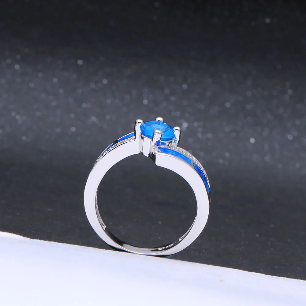 Vintage Opal Ring Gold Jewelry for Women