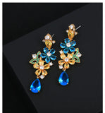 Butterfly Zircon Earrings 925 Silver Wedding Fine Jewelry