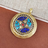 Flower Oval Round Love Heart Photo Locket Charm Pendants Jewelry Making
