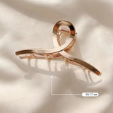 Geometric Metal Hair Clips for Women - Vintage Hollow Hairpin Barrette
