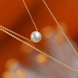 Hetian Jade Cheongsam Pendant Double Layer Necklace