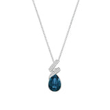 Rain Drop Shape Crystal Necklace for Women Pendant
